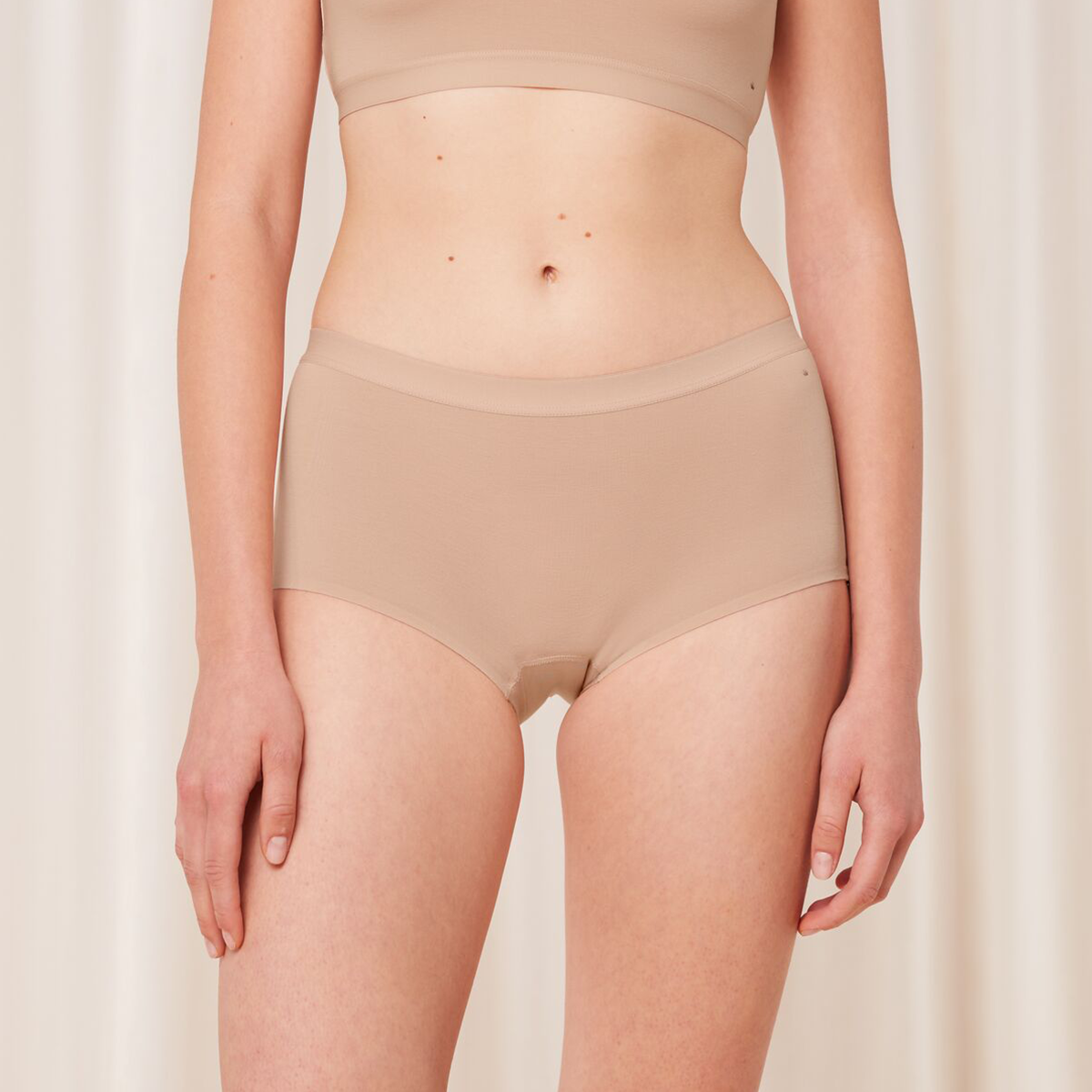 Triumph Smart natural boyshort slip, beige