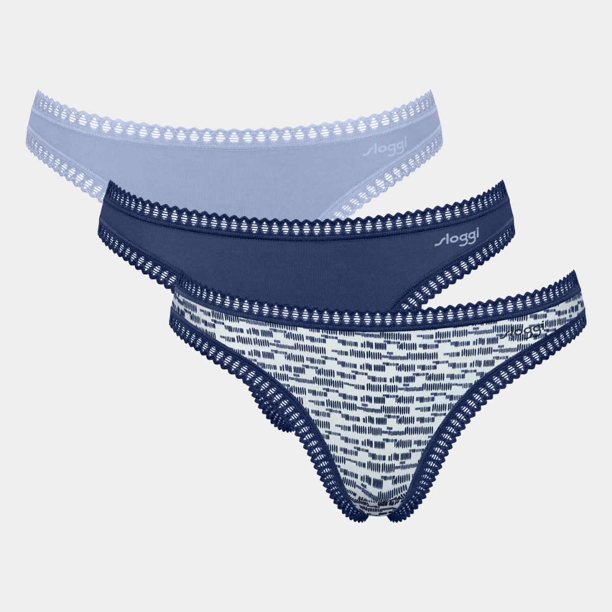Sloggi Go Crush C3P g-string, multicolour