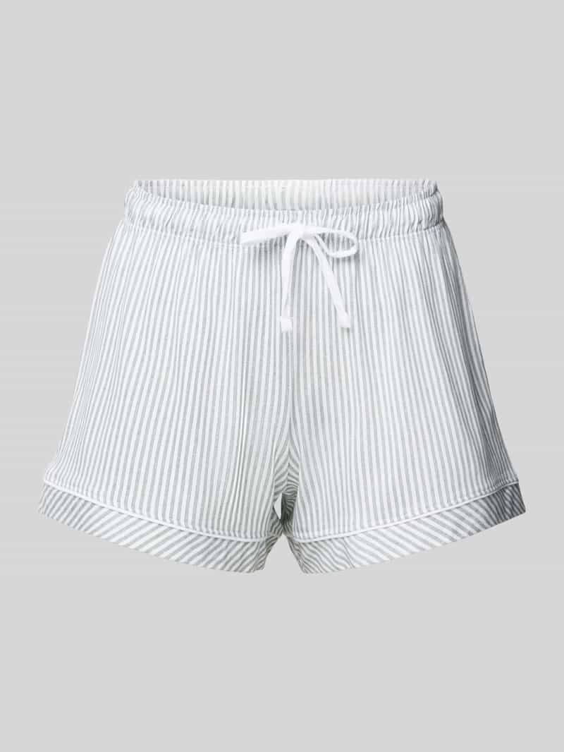 S.Oliver RED LABEL Korte pyjamabroek met streepmotief, model 'Everyday'