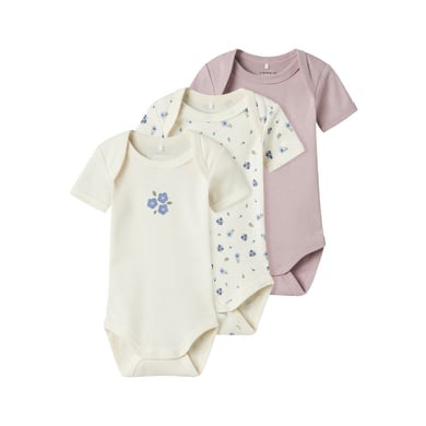 name it Body met korte mouwen 3-pack Jet Stream