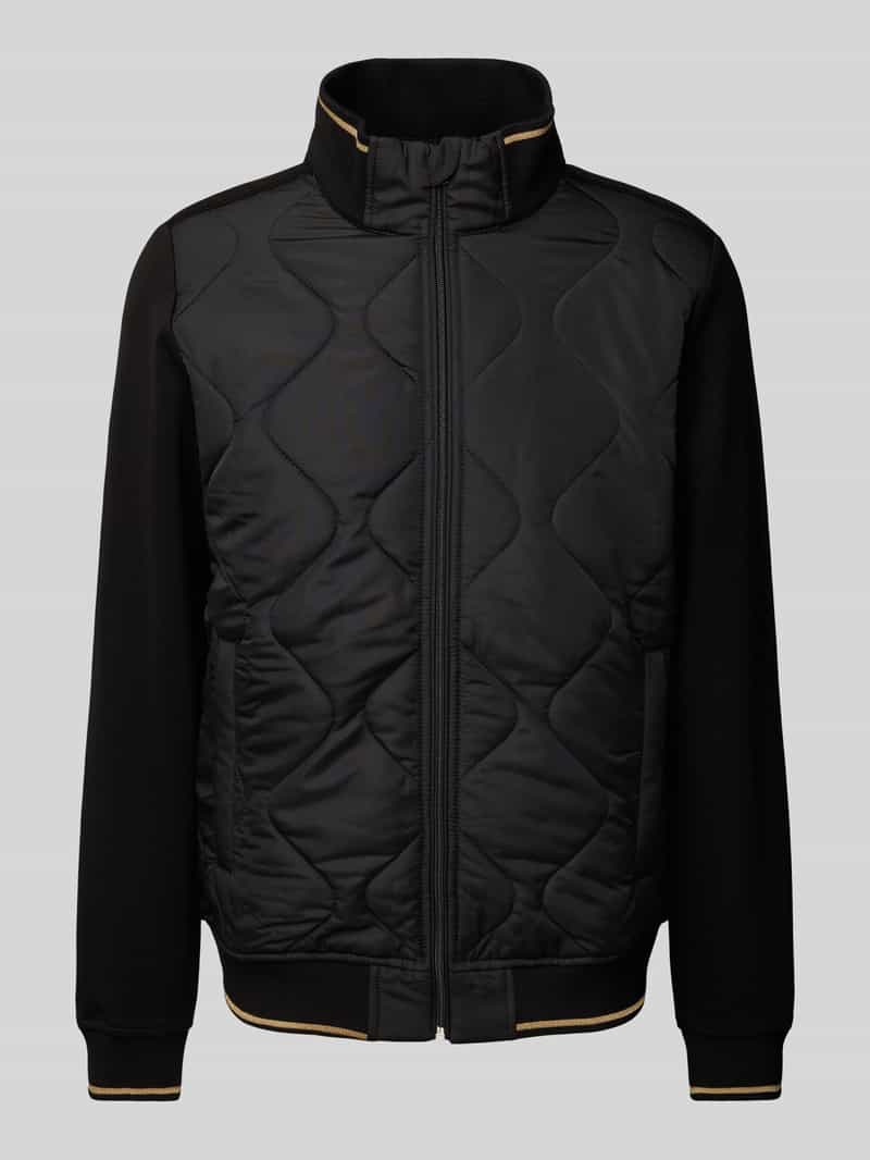 Christian Berg Men Sweatjack met opstaande kraag