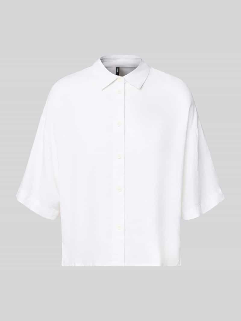 Vero Moda Overhemdblouse VMLINN LINEN 2/4 SHORT SHIRT WVN NOOS