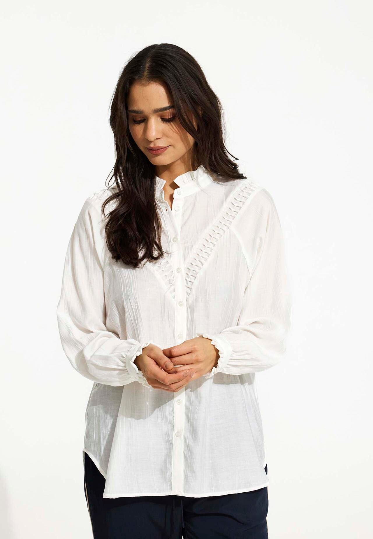IN FRONT FANNY SHIRT 16527 010 (White 010)
