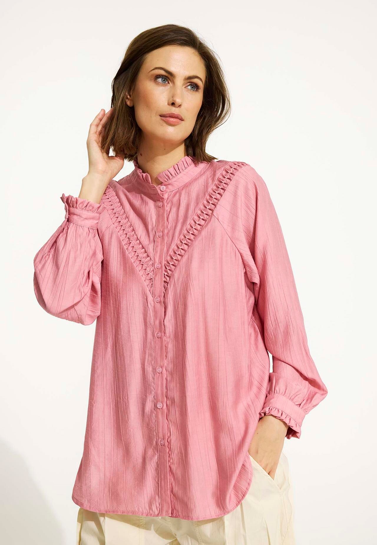 IN FRONT FANNY SHIRT 16527 215 (Rose 215)
