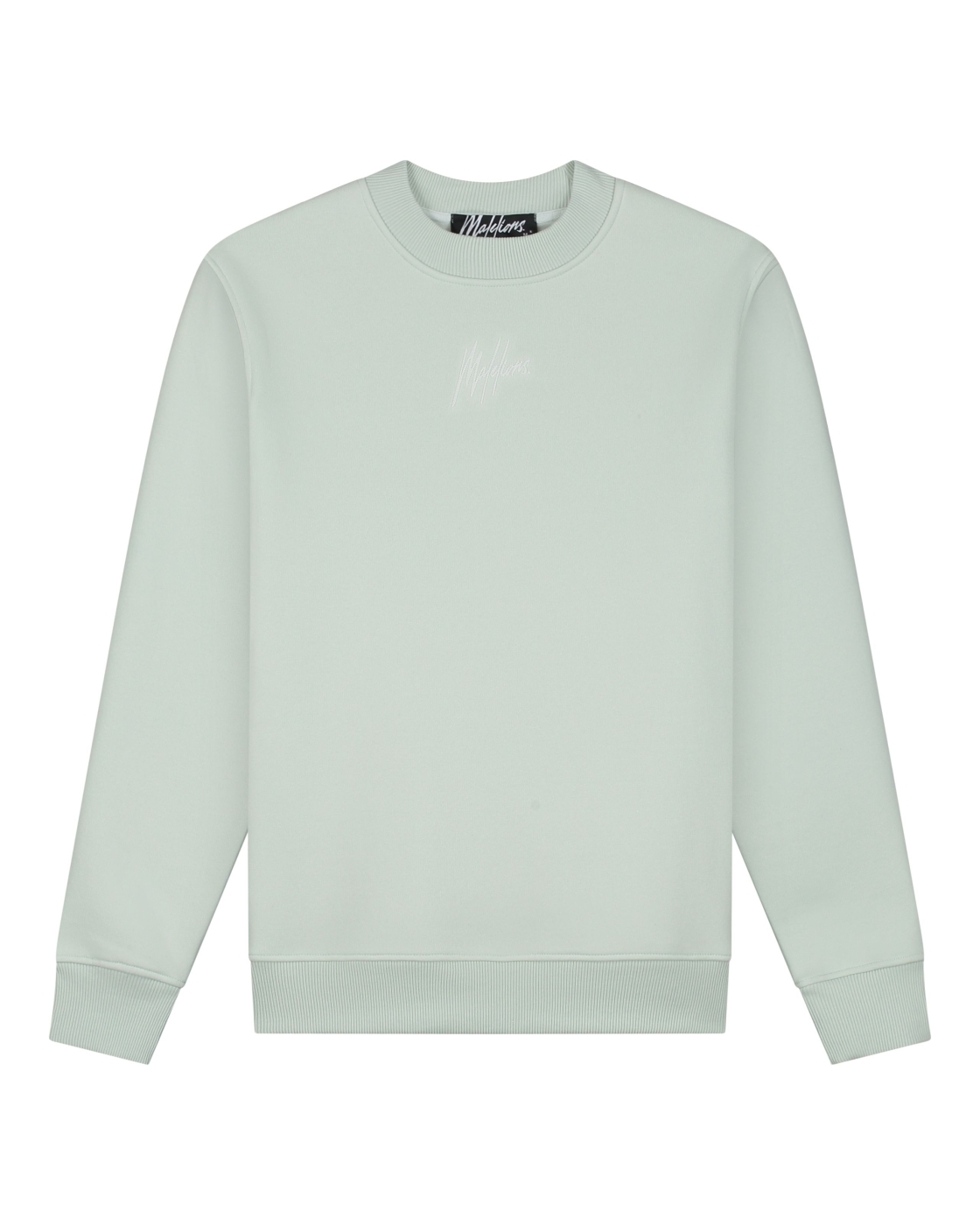 Malelions men striped signature sweater mm1-ss25-05 287 pale