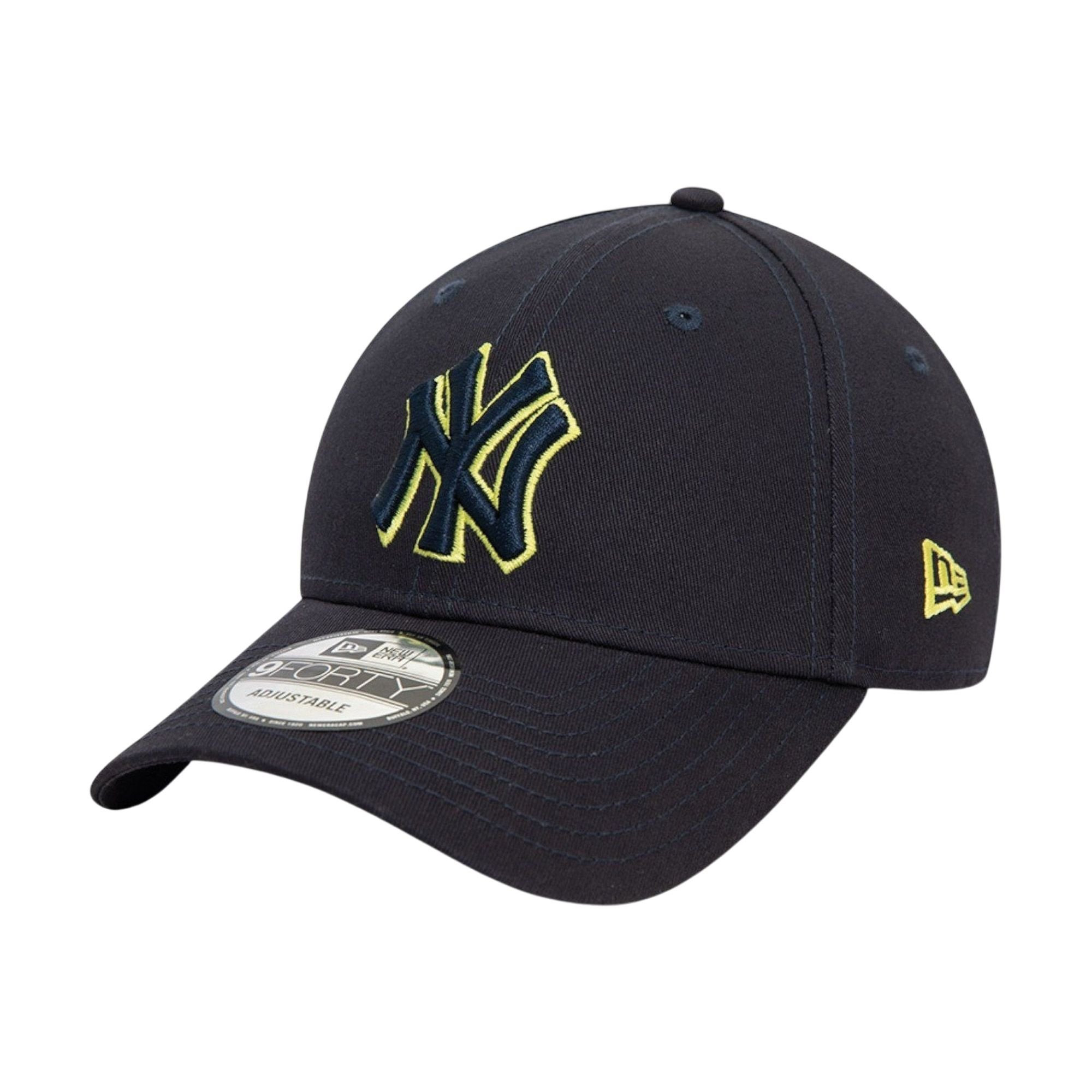 New Era NY Yankees Team Outline 9Forty Cap Senior