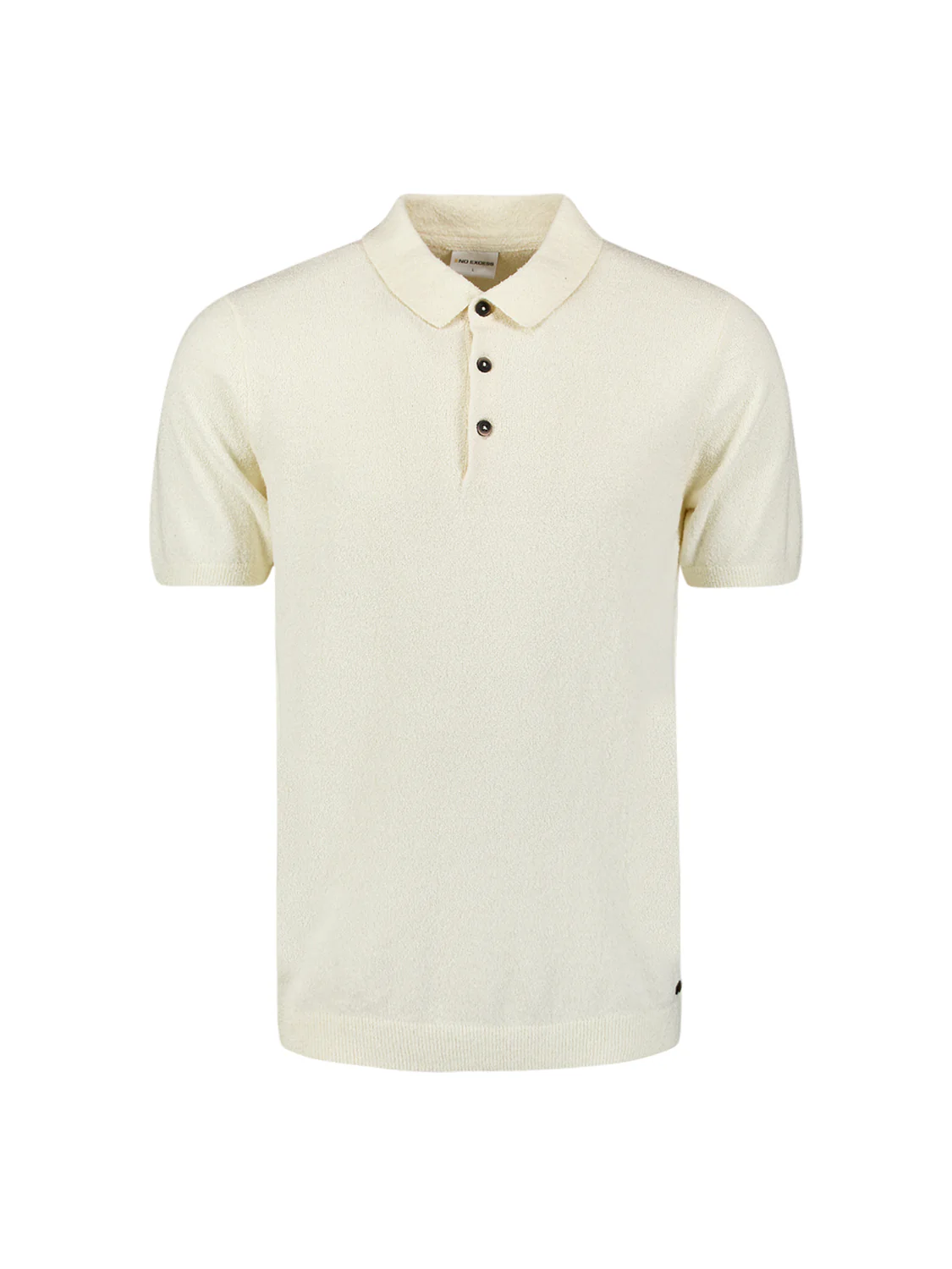 No Excess Heren polo 27210244 011 off white