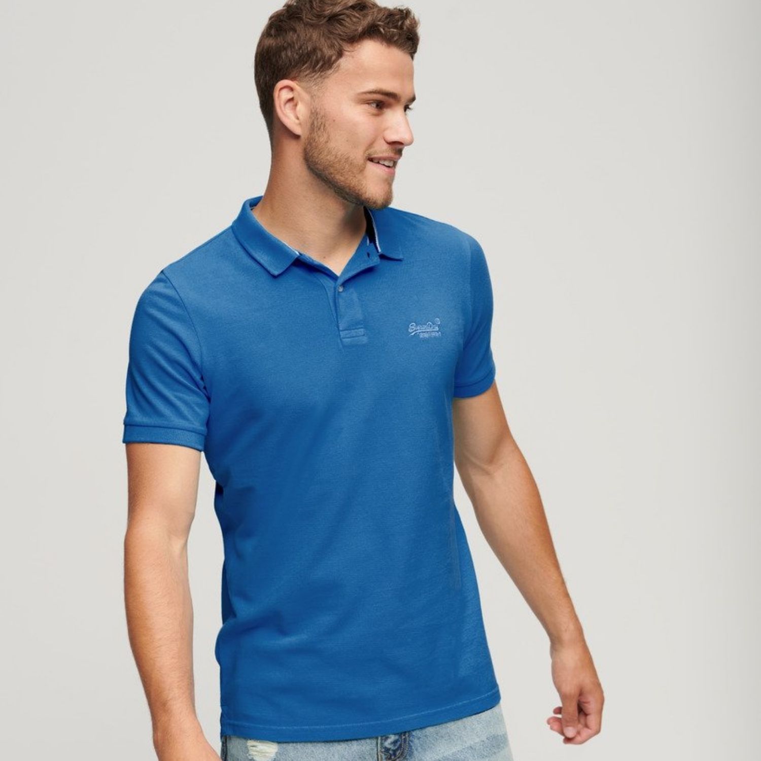 Superdry Vint Destroy Polo Heren 2XL