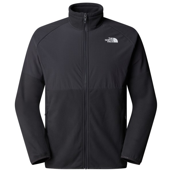 The North Face - Glacier Heavyweight Full Zip - Fleecevest, zwart/grijs