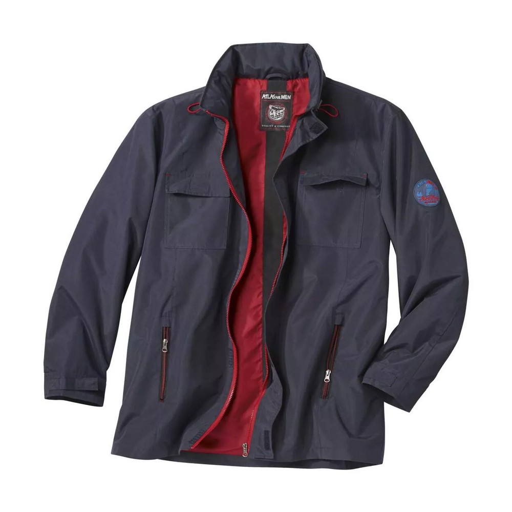 Atlas For Men Windjack met volledige rits voor heren