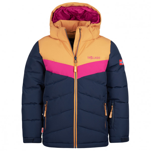 Trollkids - Girl's Gryllefjord Jacket - Winterjack, blauw