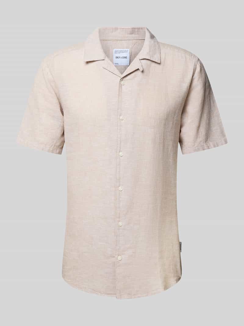 Only & Sons Vrijetijdsoverhemd met reverskraag, model 'CAIDEN'