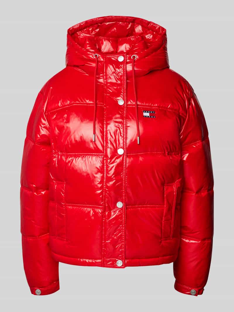 TOMMY JEANS Gewatteerde jas in glanzende look