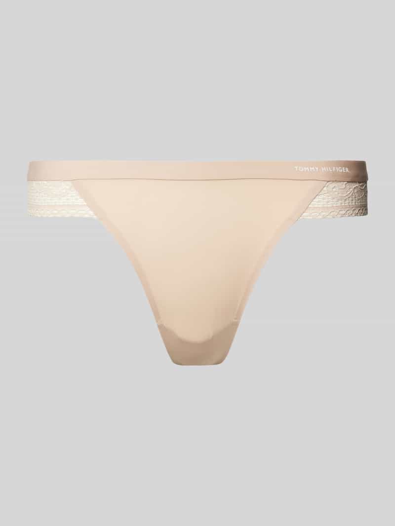 Tommy Hilfiger String met kant, model 'TAILORED COMFORT THONG'