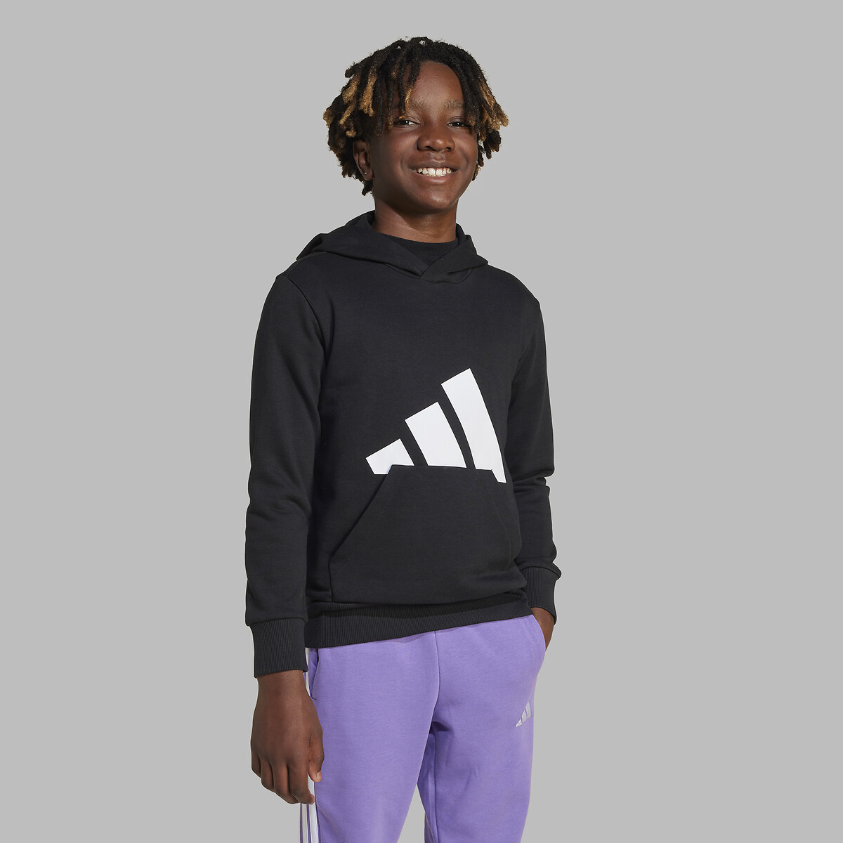 ADIDAS SPORTSWEAR Hoodie in molton