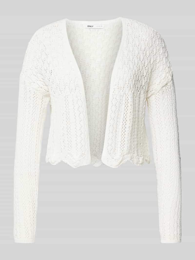 Only Regular fit bolero in ajourbreiwerk, model 'NOLA'