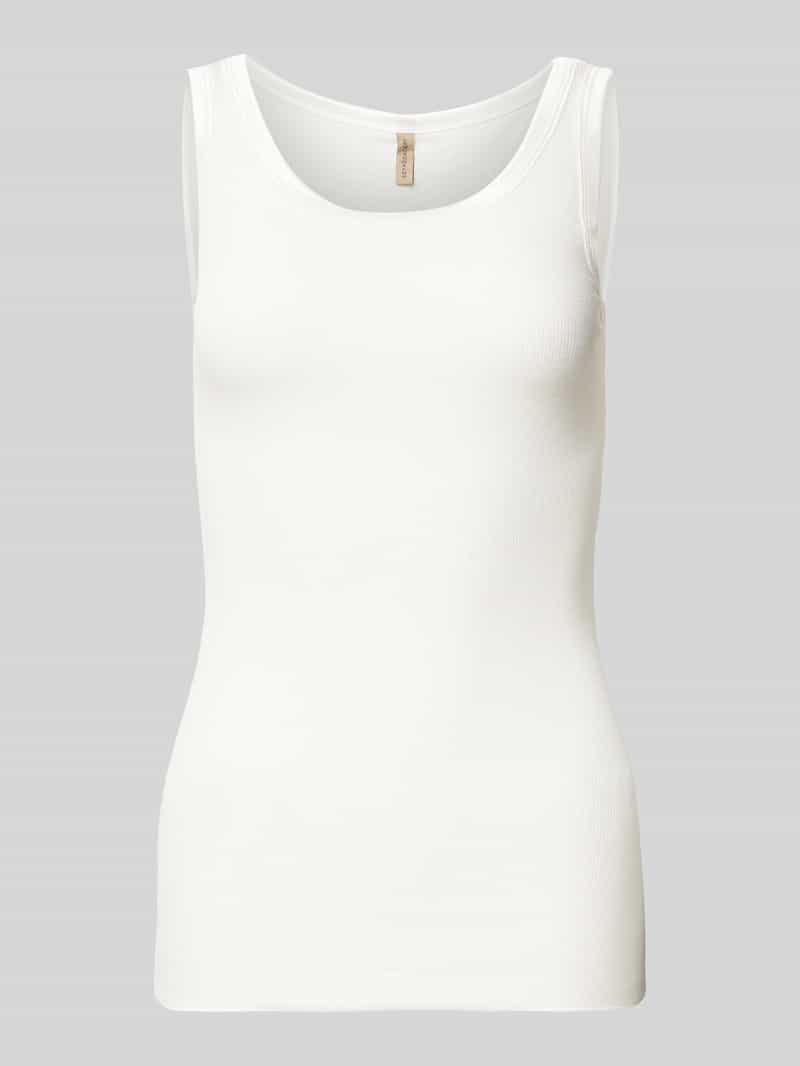 soyaconcept Tanktop SC-RYAN 1 elastisch basis-top in viscose-ribkwaliteit, super om onder te dragen