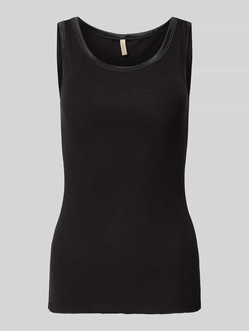 soyaconcept Tanktop SC-RYAN 1 elastisch basis-top in viscose-ribkwaliteit, super om onder te dragen