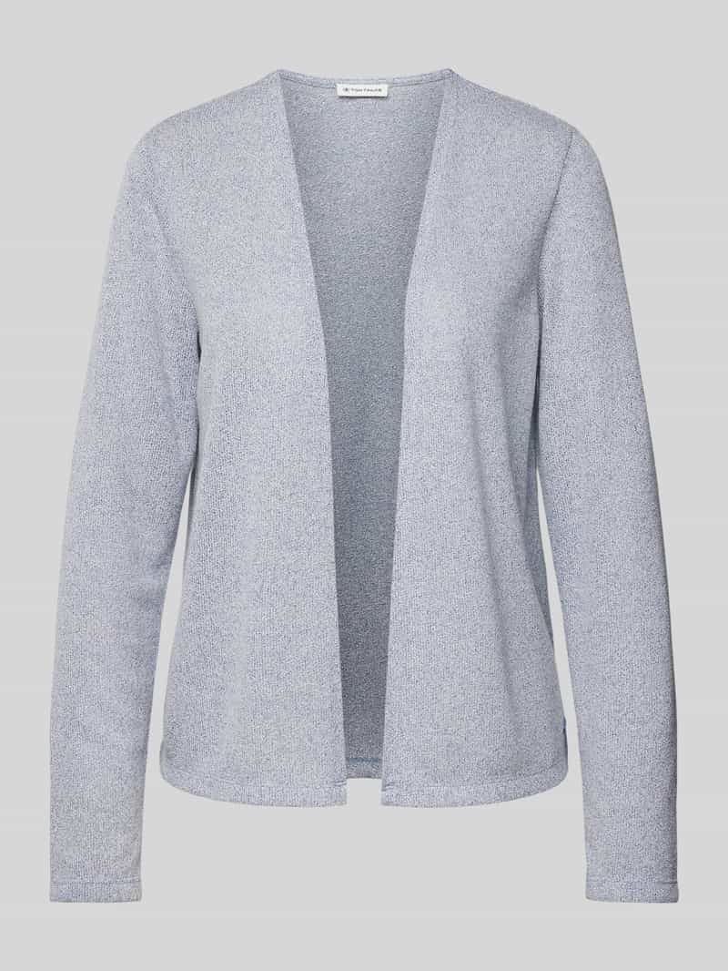 Tom Tailor Cardigan open aan de voorkant en kraagloos