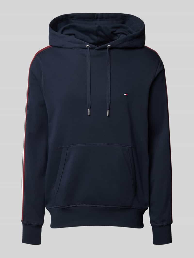 Tommy Hilfiger Hoodie GLOBAL STRIPE TAPE HOODY Tape met strepen in Tommy-kleuren op de mouwen