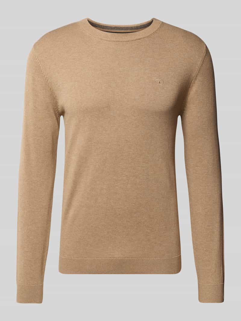 Tom Tailor Gebreide pullover met ronde hals