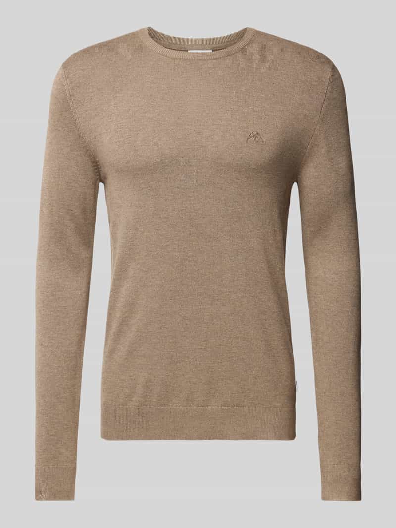 Lindbergh Gebreide pullover met ribboorden