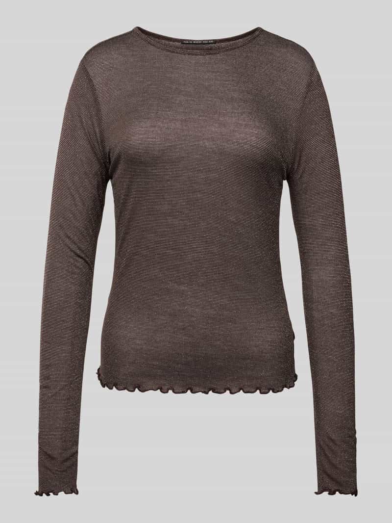 Q/S designed by Longsleeve met gemetalliseerde vezels