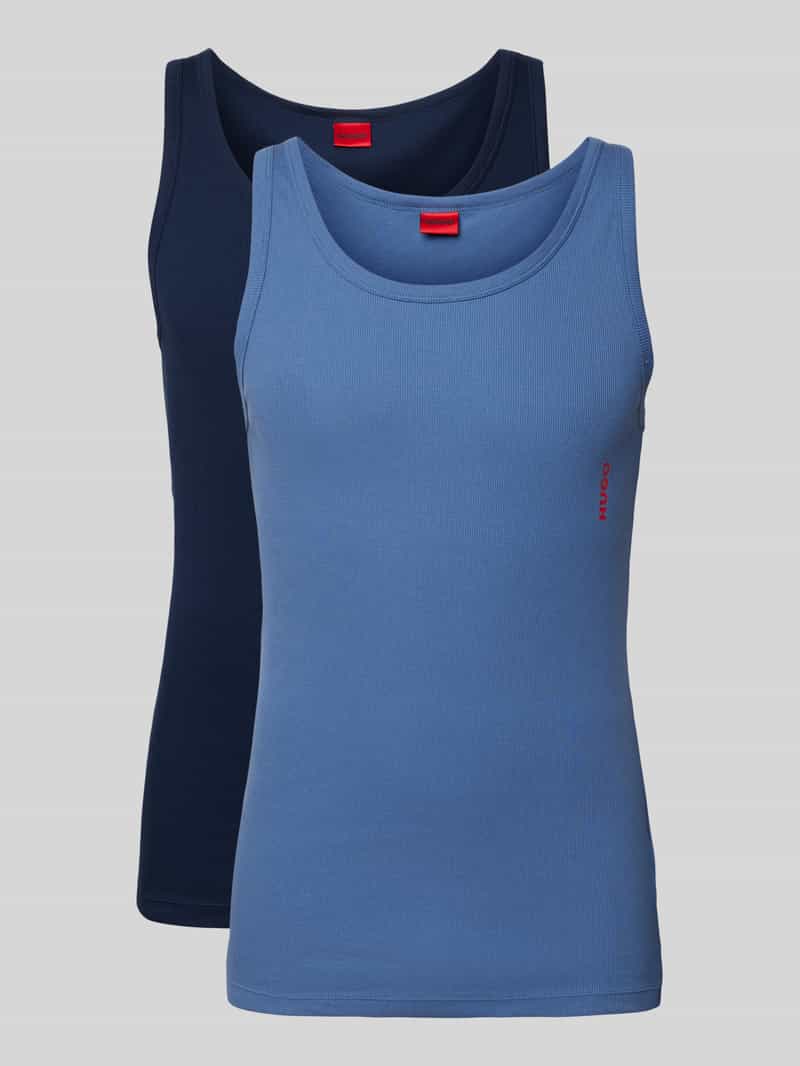 HUGO underwear Tanktop met een logo-opschrift
