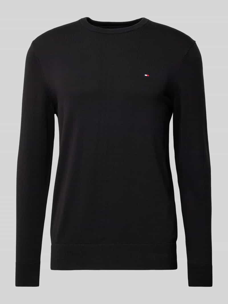 Tommy Hilfiger Gebreide pullover met logostitching