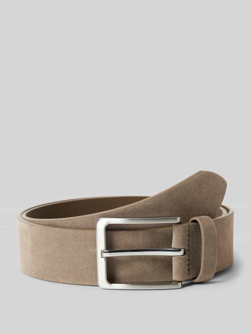 Tom Tailor Synthetische riem Veloursleren riem, vrijetijds- en kostuumriem, tot maat 120