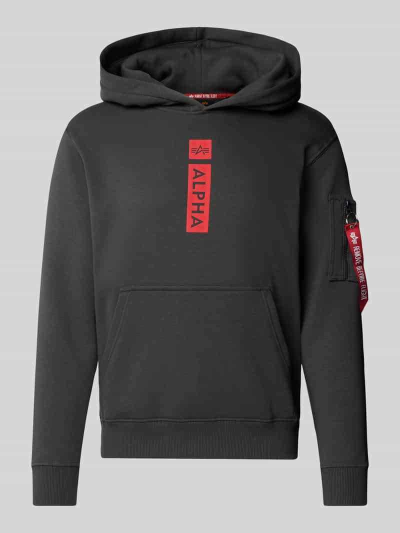 Alpha Industries Hoodie Alpha Industries Men - Hoodies Alpha Puff Print Hoodie