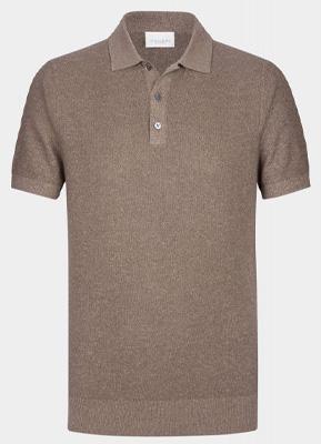 Profuomo Polo korte mouw knitted ppwd10005a/h3