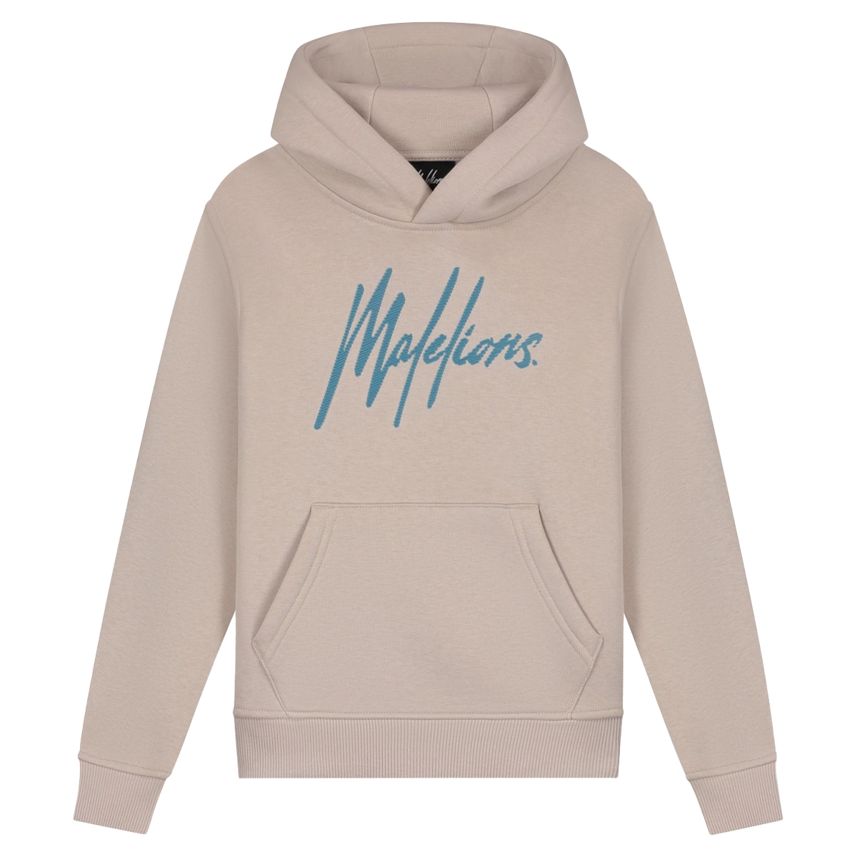 Malelions Striped signature hoodie