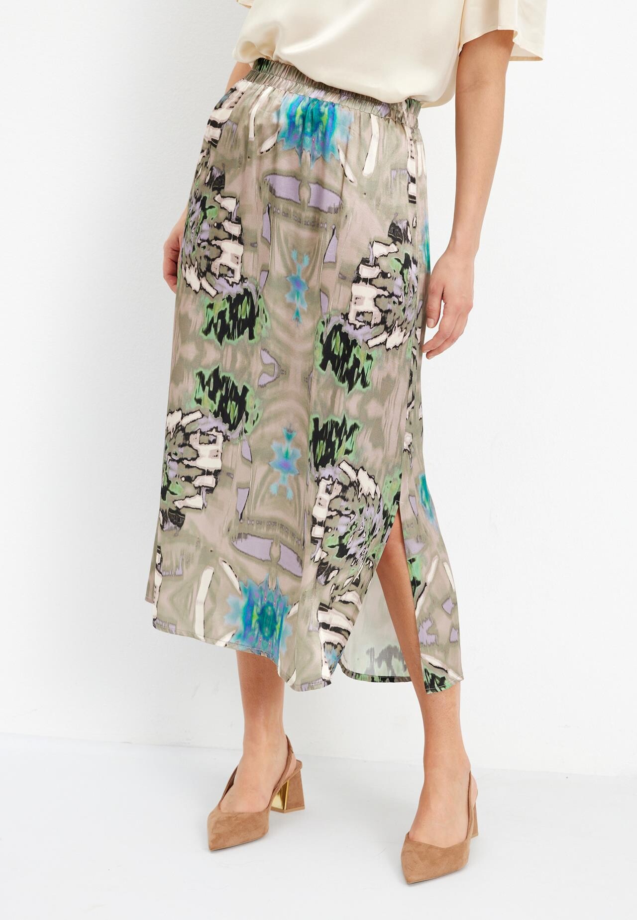 IN FRONT STARLIGHT SKIRT 15638 615 (Green 615)