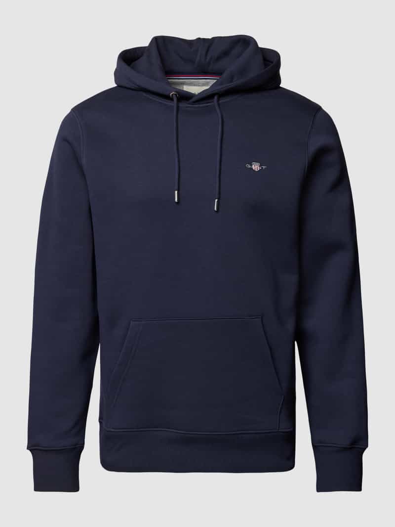 Gant Hoodie REG SHIELD HOODIE met logoborduursel op borsthoogte