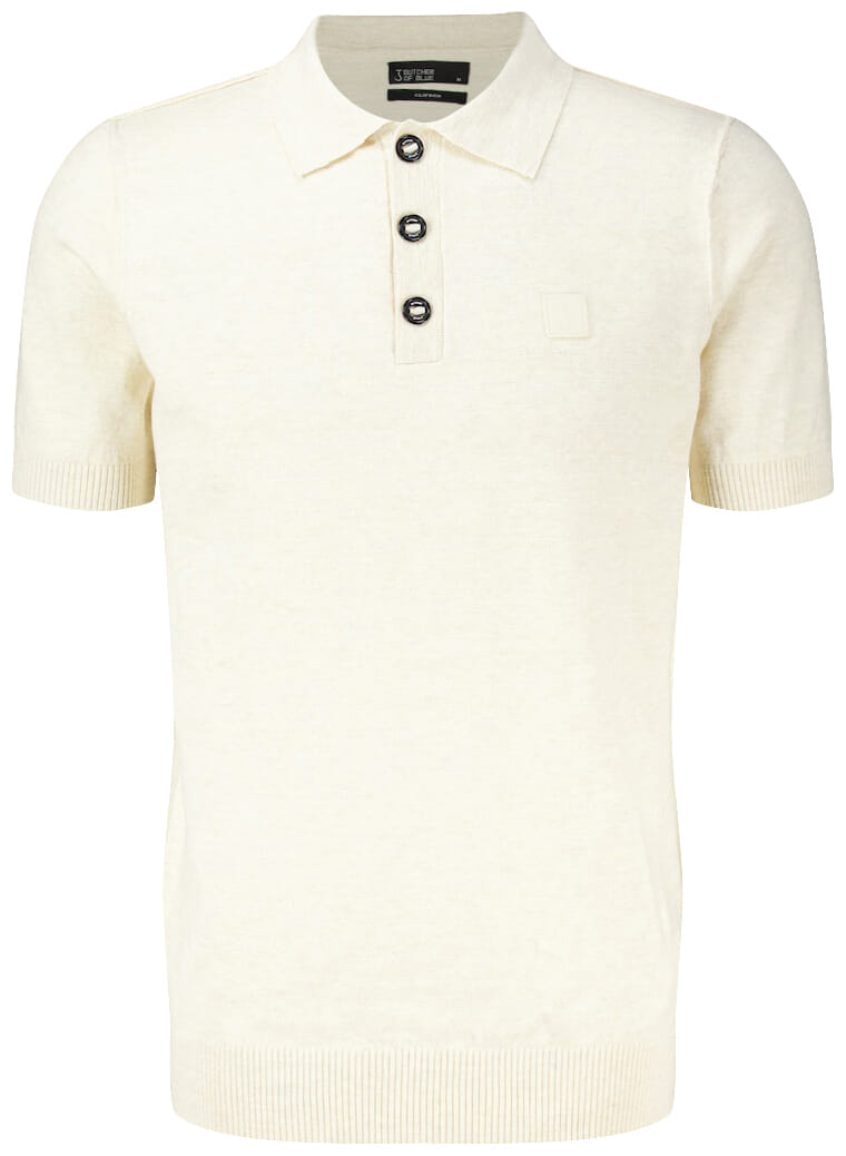 Butcher Of Blue Polo Clifden Beige heren