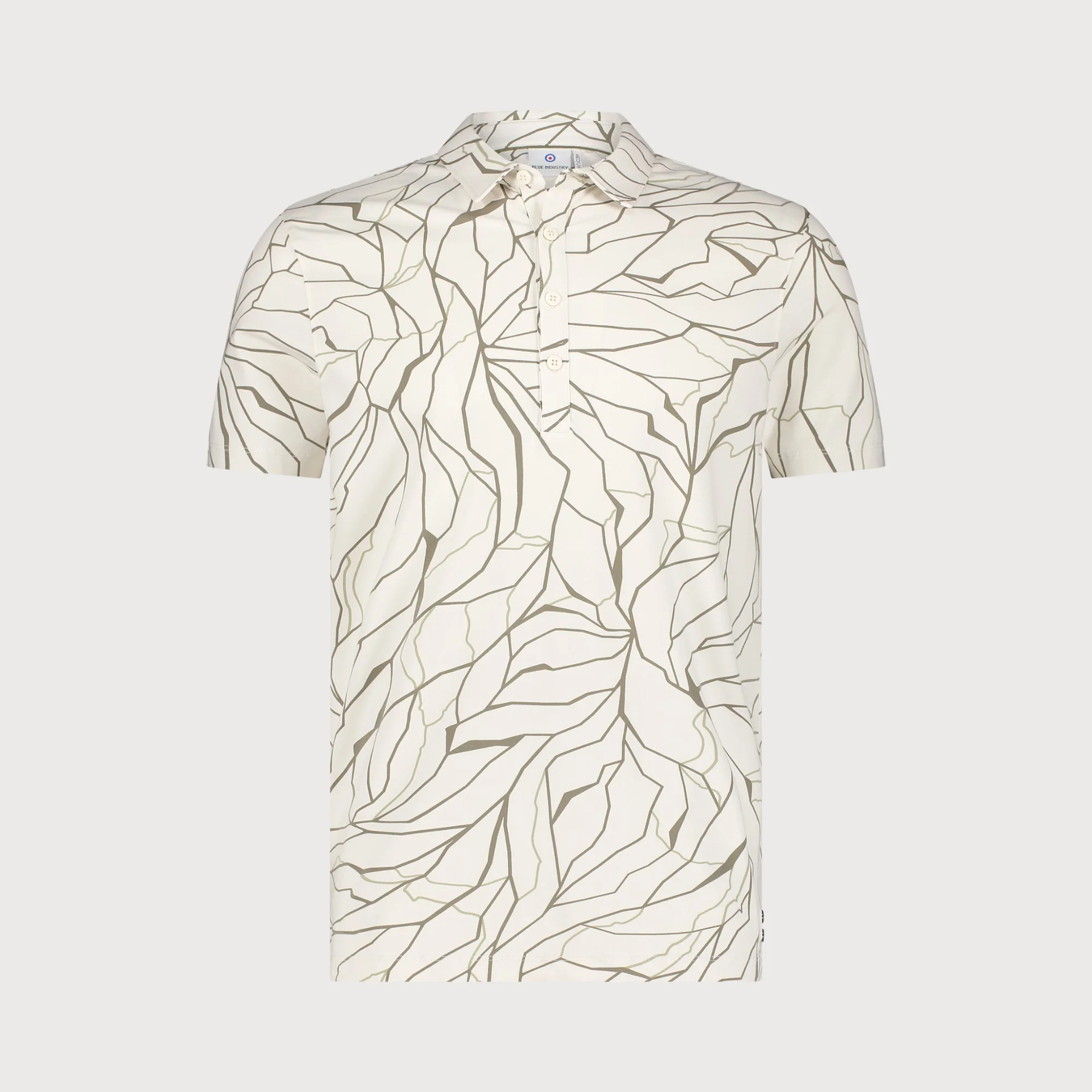Blue Industry De grafische design polo |