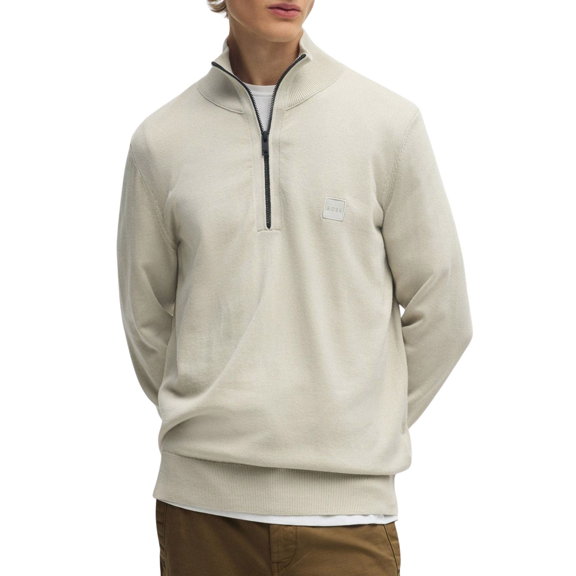 Boss Kanobix Half Zipweater Heren