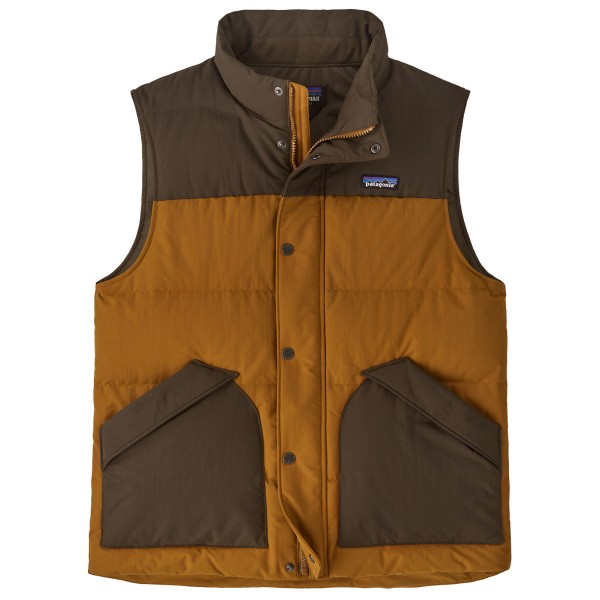 Patagonia - Downdrift Vest - Donzen bodywarmer, bruin