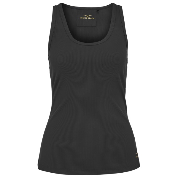Venice Beach - Women's Brenda Drytivity Rib - Tanktop, zwart