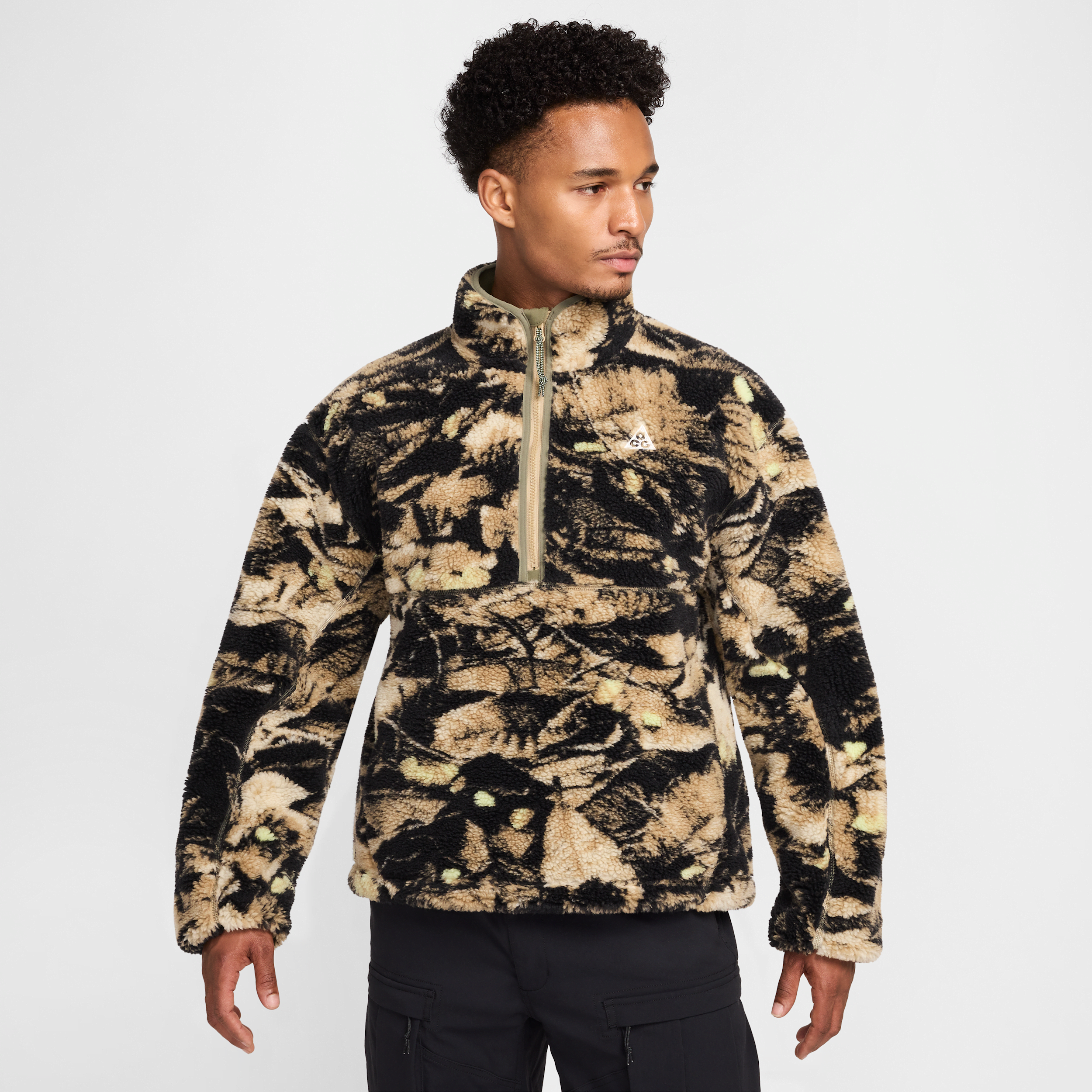 Nike ACG 'Canwell Glacier' Fleece Jacket, Brown