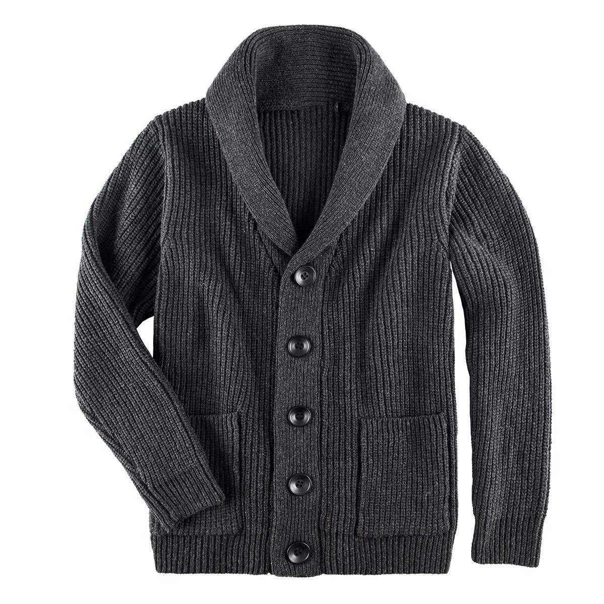 KAOLA Heren lente en herfst enkelrijs vest grote maat casual vest top warme gebreide vest met lange mouwen 3XL