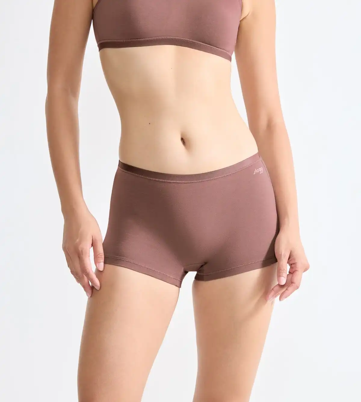 Sloggi 3-pack dames Go shorts - Daily biologisch katoenen boxershorts - Sloggi Dames onderbroeken