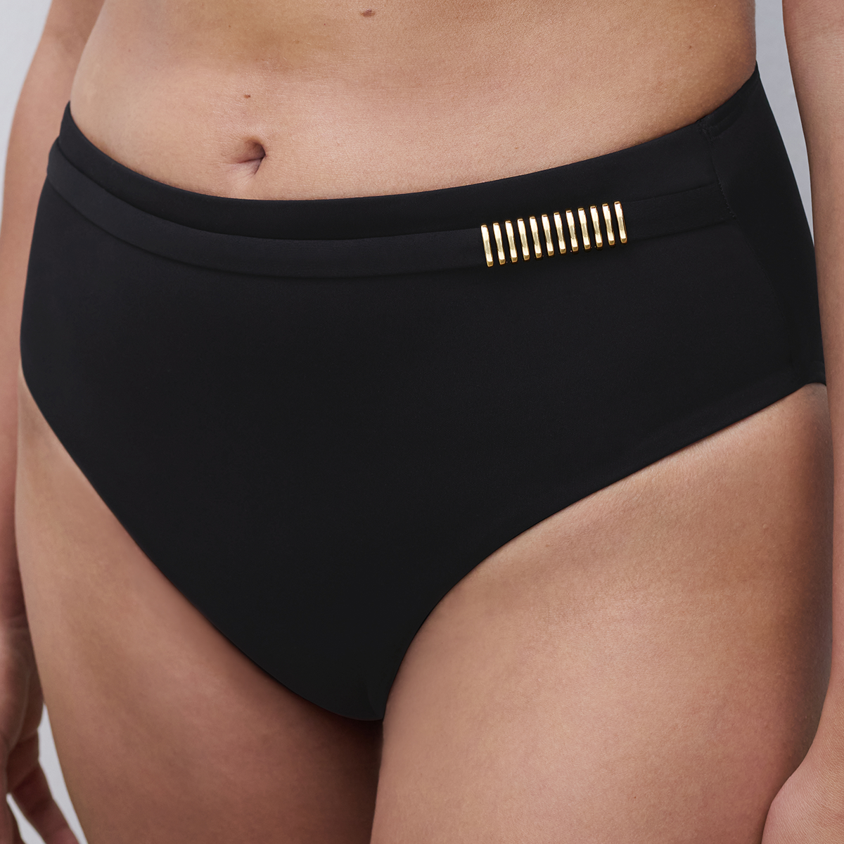 Chantelle Icon maxi bikinislip, zwart