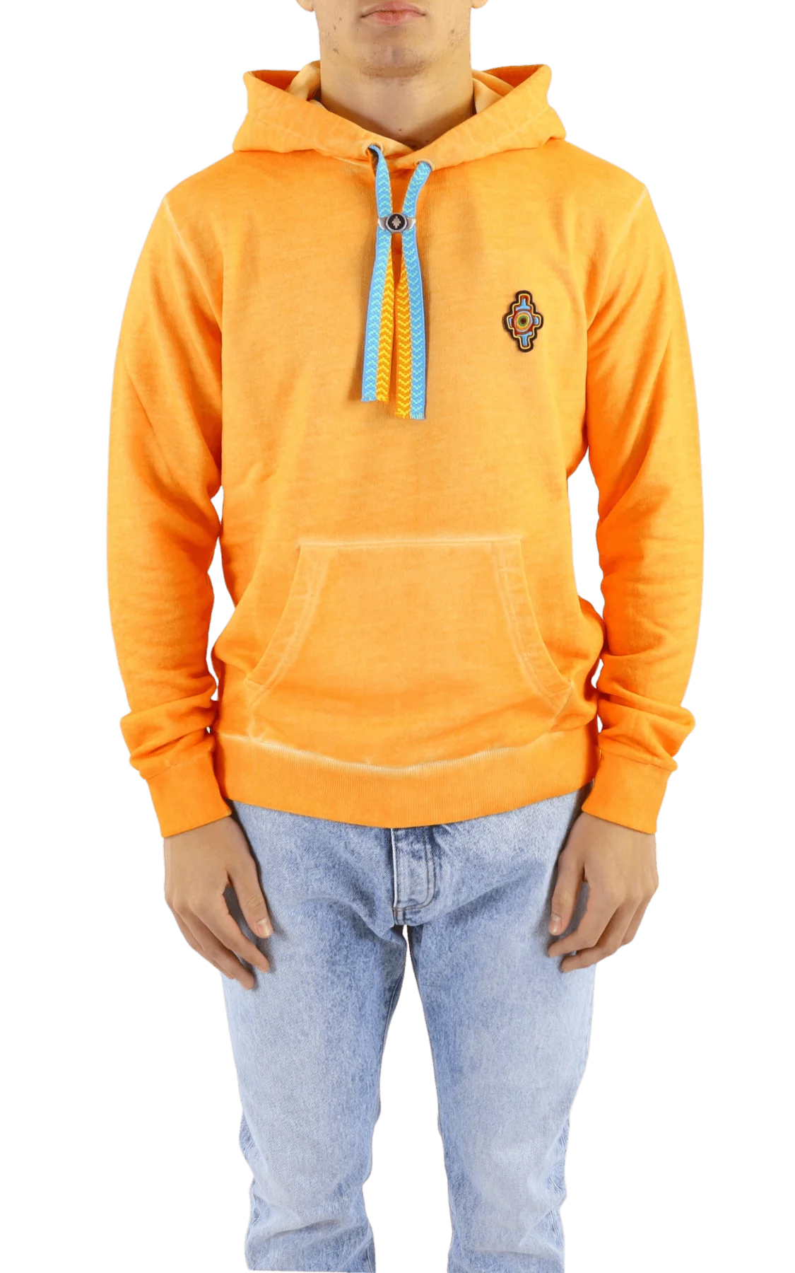 Marcelo Burlon Heren sunset cross regular hoodie