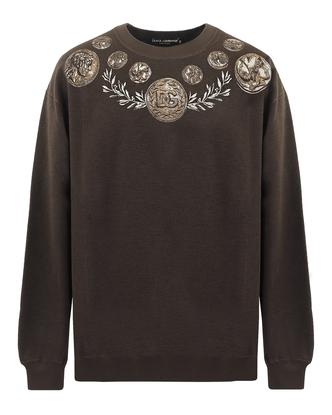 Dolce and Gabbana Heren coin print inside-out