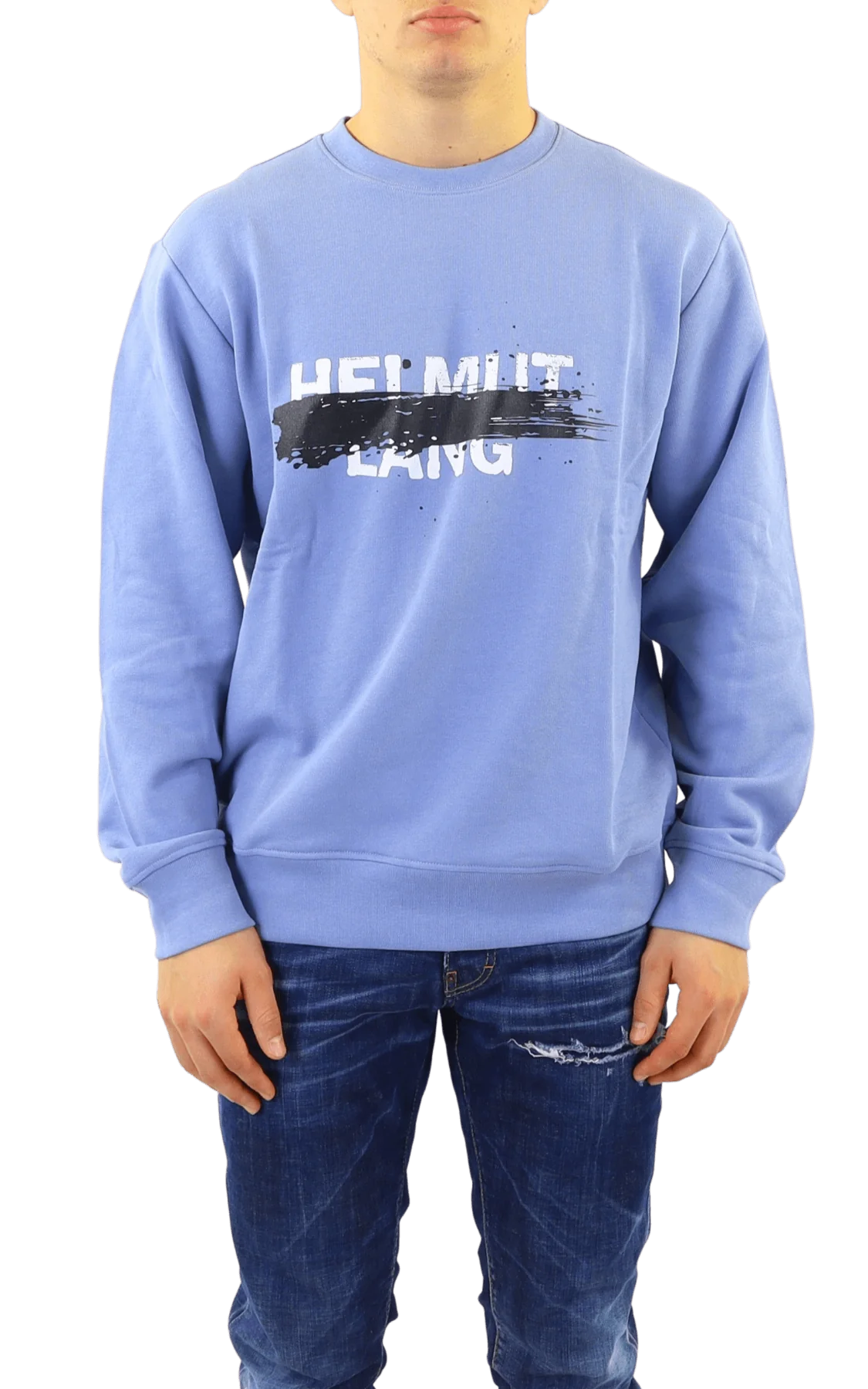 Helmut Lang Heren stencil crewneck