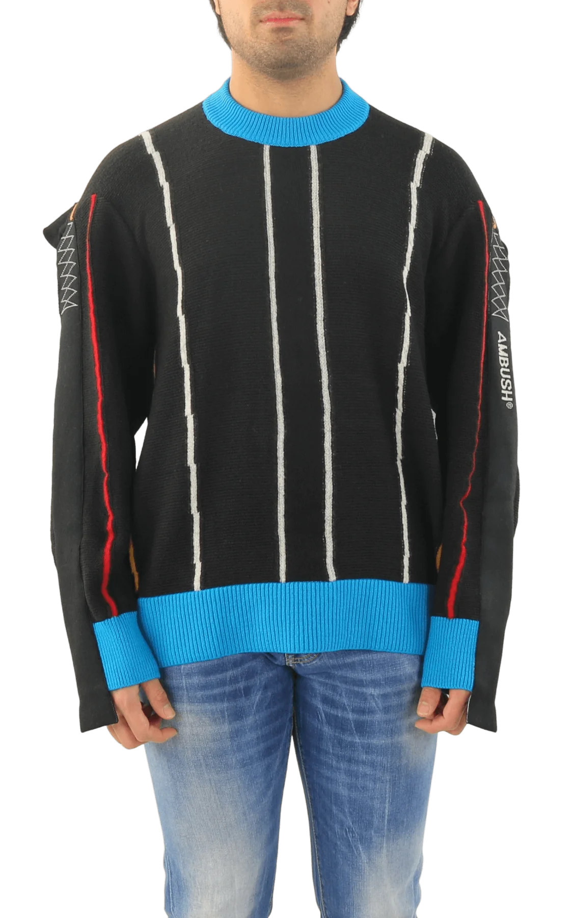 AMBUSH Heren folding knit black no color