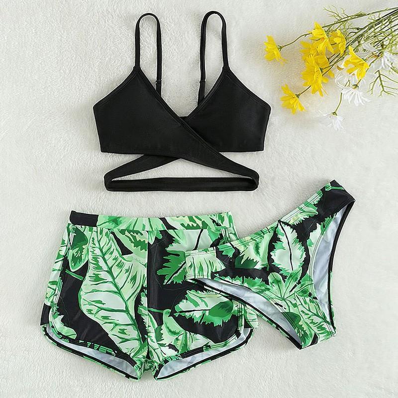 T-fengxinzi 1Set Kinderbadmode print bikini voor meisjes 130