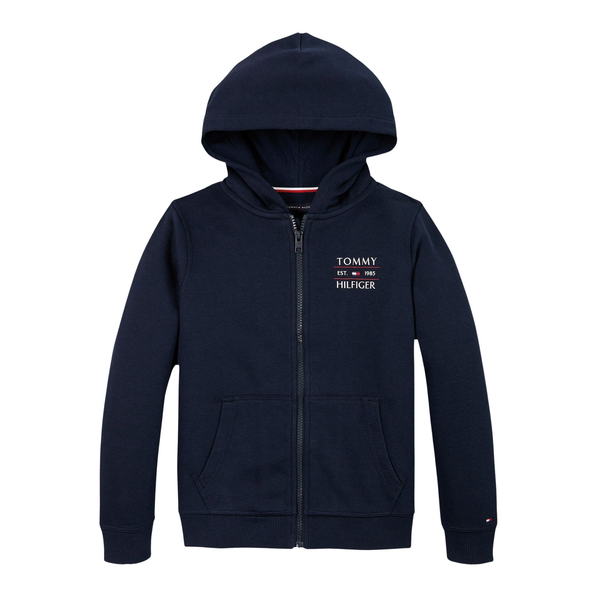 Tommy Hilfiger Flag Logo Zip Sweatvest Junior